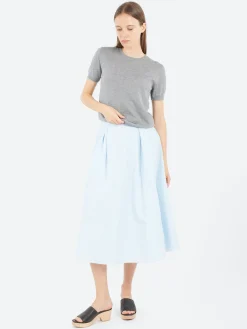 Aequamente - 25147 Skirt in Stripe
