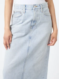 AGOLDE - Della Skirt in Practice (Light Wash)