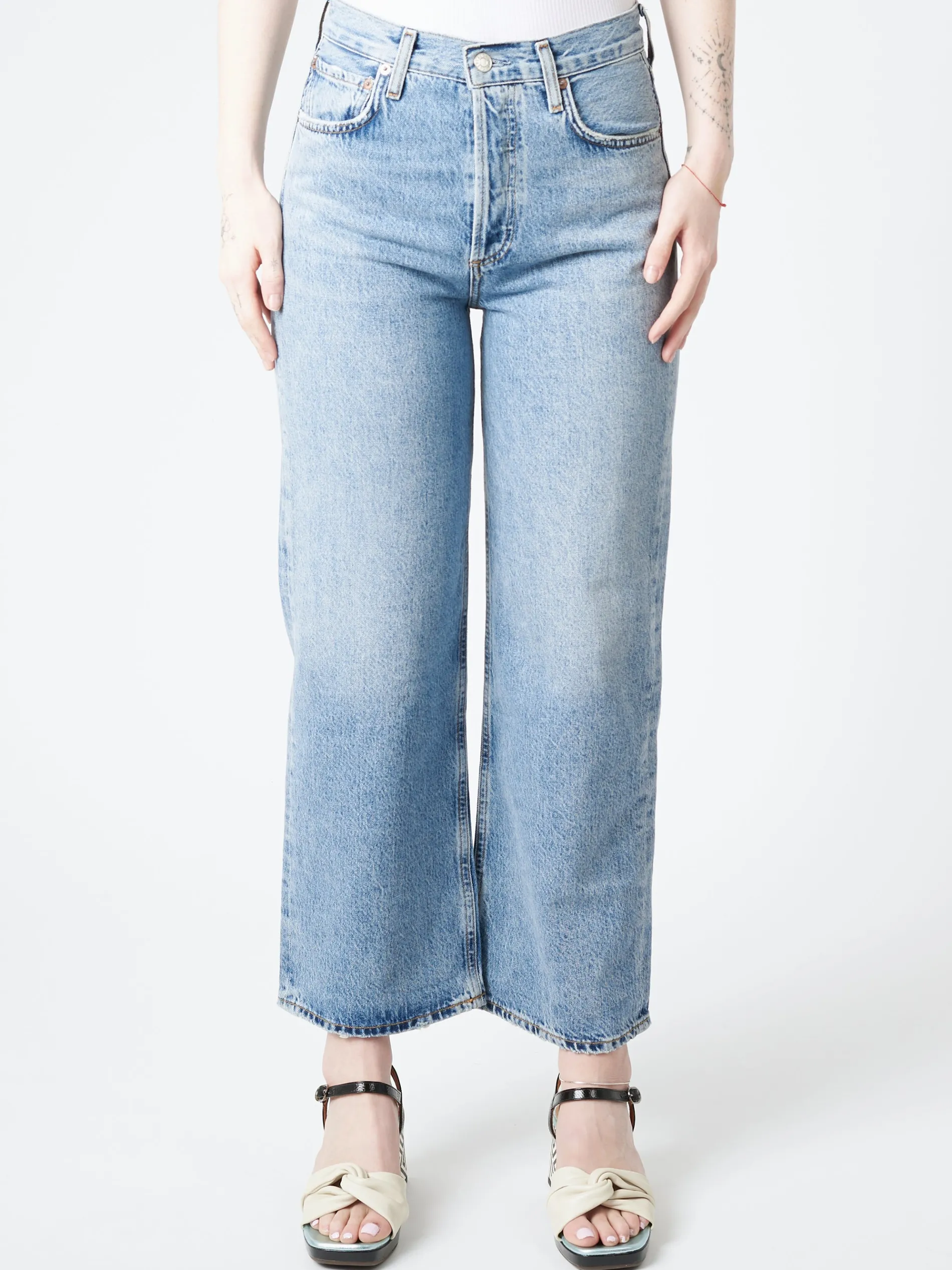 AGOLDE - Ren Jean in Disclosure (Vintage Medium Indigo)