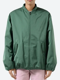 Ahirain - Bomber Jacket in Bayleaf Green