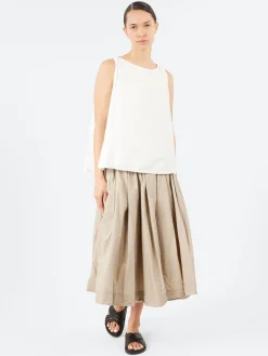 Album di Famiglia - 1654 Sleeveless Top TC in Milk