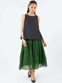 Album di Famiglia - 1654 Sleeveless Top TC in Black