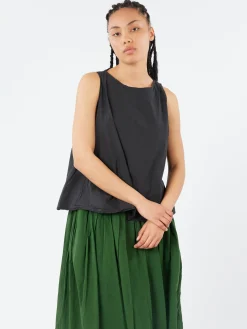 Album di Famiglia - 1654 Sleeveless Top TC in Black
