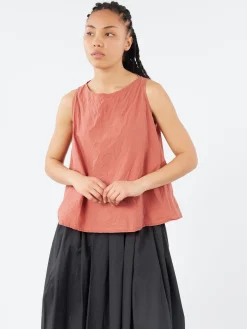 Album di Famiglia - 1654 Sleeveless Top TC in Coral