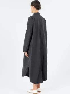 Album di Famiglia - Long Shirt Dress TC in Black