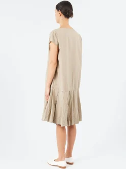 Album Di Famiglia - Low Waisted Dress TC in Stone