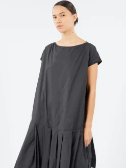 Album Di Famiglia - Low Waisted Dress TC in Black
