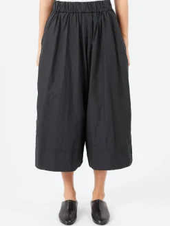 Album di Famiglia - Wide Trousers TC in Black