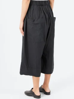 Album di Famiglia - Wide Trousers TC in Black