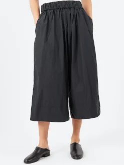 Album di Famiglia - Wide Trousers TC in Black