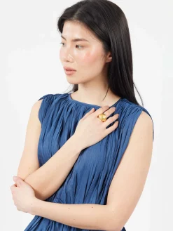 Alhaja - Luna Ring in Gold