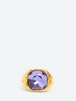 Alhaja- Amalfi Ring in Lilac and Gold