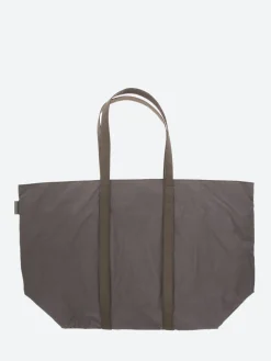 Amiacalva - Large Gabardine Tote in Grey