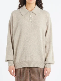 &Daughter - Edith Polo Shirt in Beige