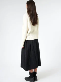 &Daughter - Roshin Roll Neck in Ecru