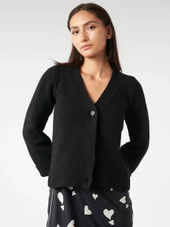 &Daughter - Shea Slouch Cardigan in Black