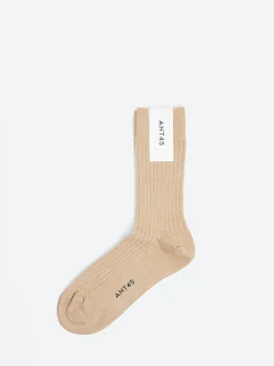 ANT45 - Cherry Socks in Beige
