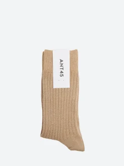 ANT45 - Cherry Socks in Beige