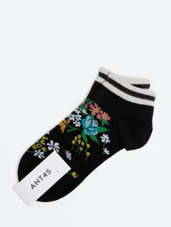 ANT45 - Lihue Short Sock in Black