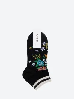 ANT45 - Lihue Short Sock in Black