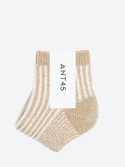 ANT45 - Plata Short Socks in Beige