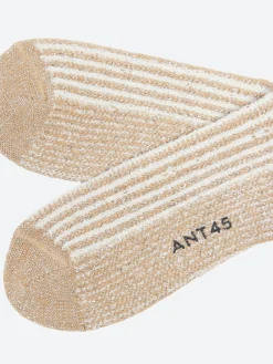 ANT45 - Plata Short Socks in Beige