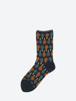 Antipast - Floating Drop Crew Sock in Navy
