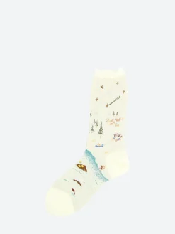 Antipast - Lagom Crew Sock in Ivory