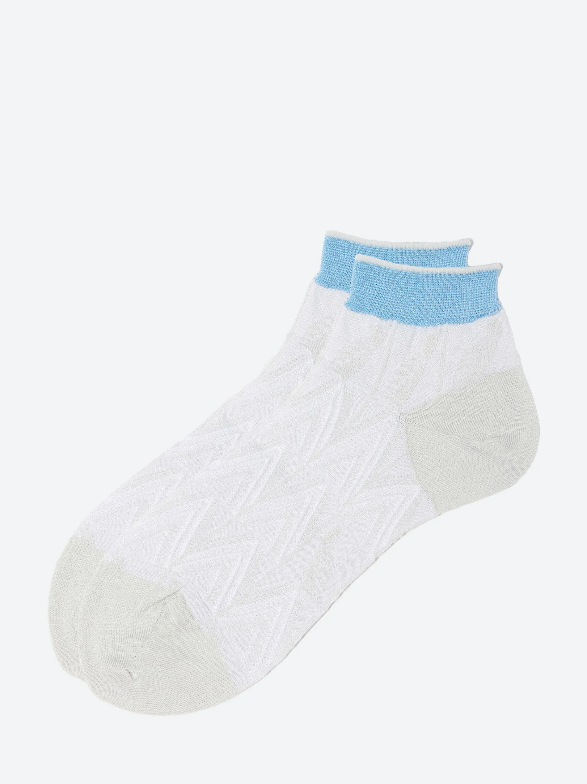 Antipast - Leaf Bird Short Socks in White