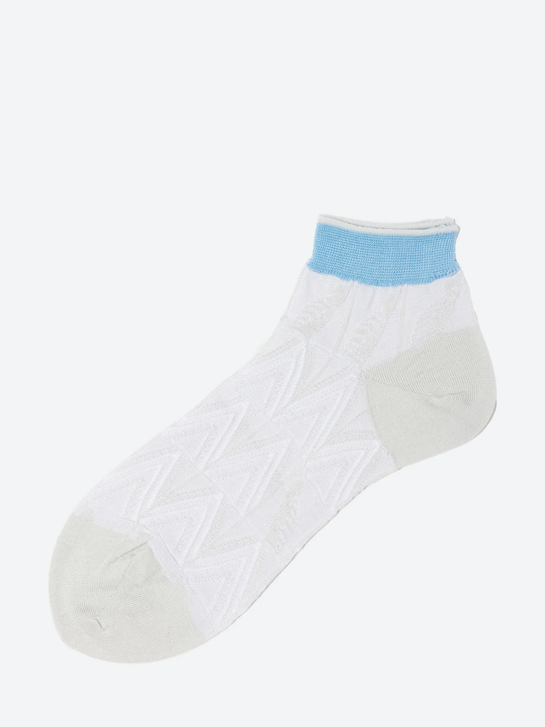 Antipast - Leaf Bird Short Socks in White
