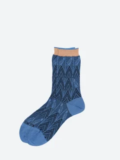 Antipast - Leaf Bird Socks in Blue