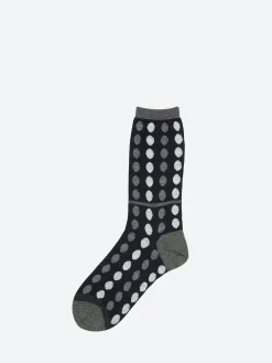 Antipast - Othello Crew Sock in Black