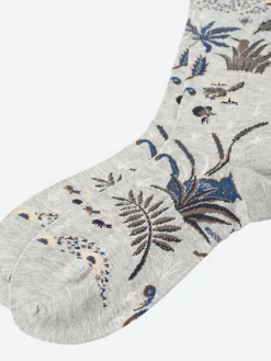 Antipast - The Safari Crew Sock in Mix Grey