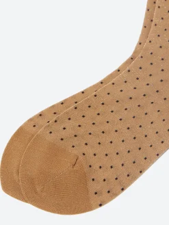 Antipast - The Sky Point Ankle Socks in Gold