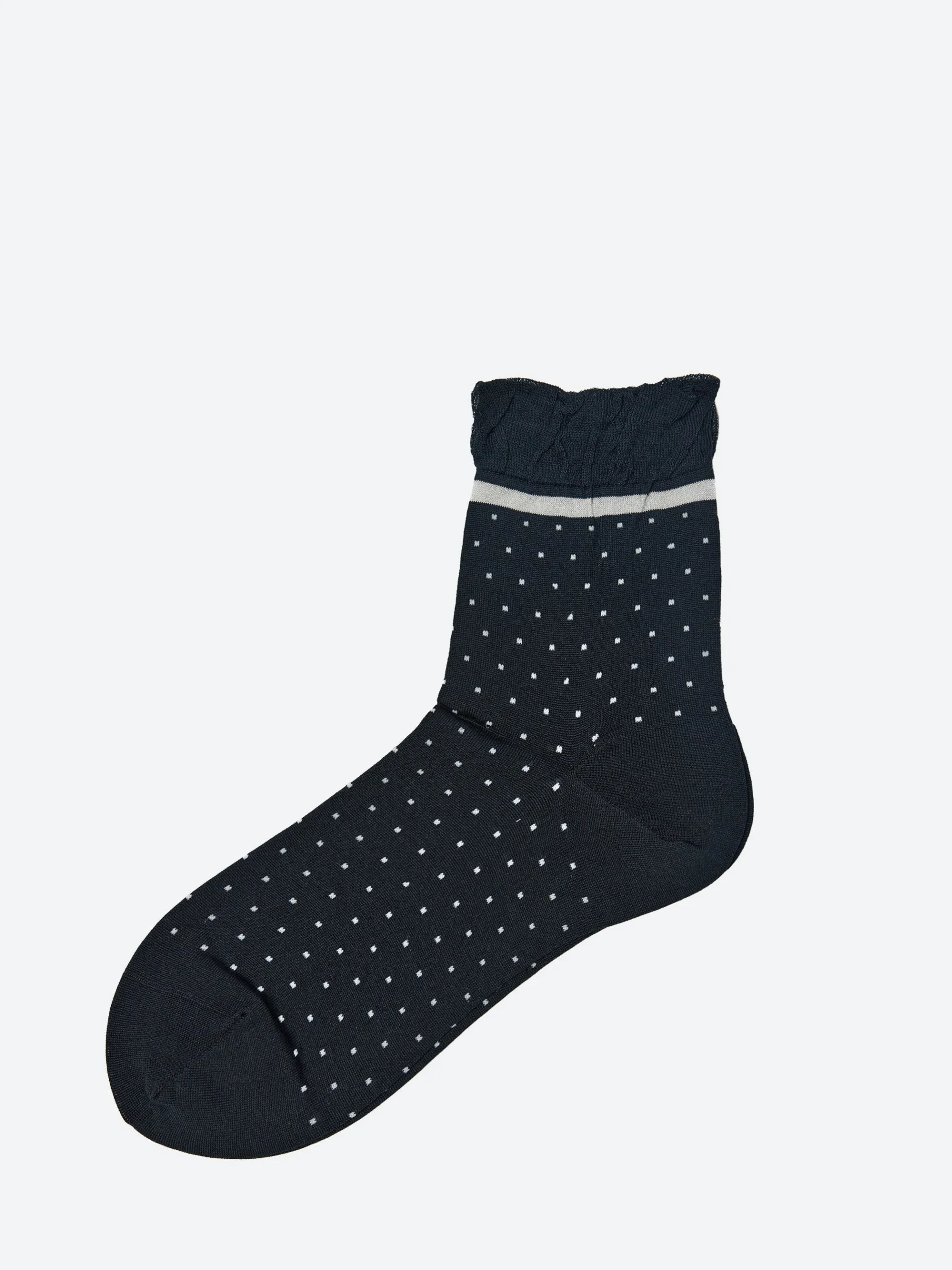 Antipast - The Sky Point Ankle Socks in Black