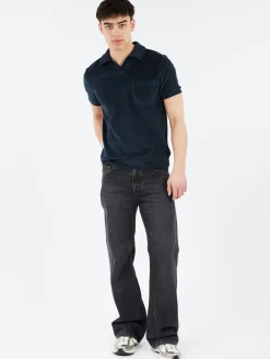 A.P.C. - Agustino Polo Shirt in Dark Navy