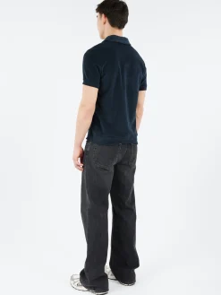 A.P.C. - Agustino Polo Shirt in Dark Navy