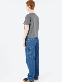 A.P.C. - Boxy Petit VPC T-Shirt in Heather Anthracite and White