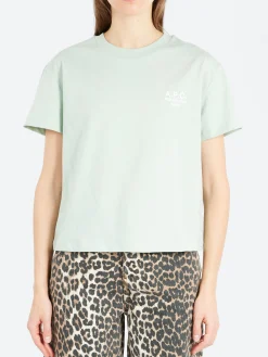 A.P.C. - Boxy Rue Madame T-Shirt in Vert