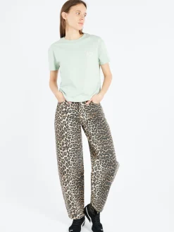 A.P.C. - Boxy Rue Madame T-Shirt in Vert