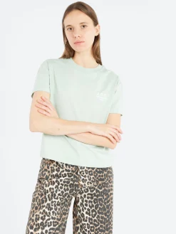 A.P.C. - Boxy Rue Madame T-Shirt in Vert