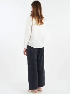 A.P.C. - Boyfriend Brodee Shirt in White