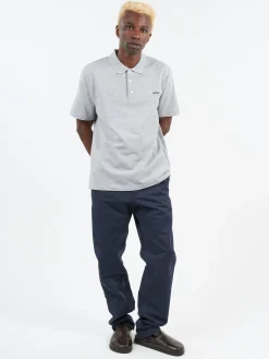 A.P.C. - Carter Polo in Heathered Grey