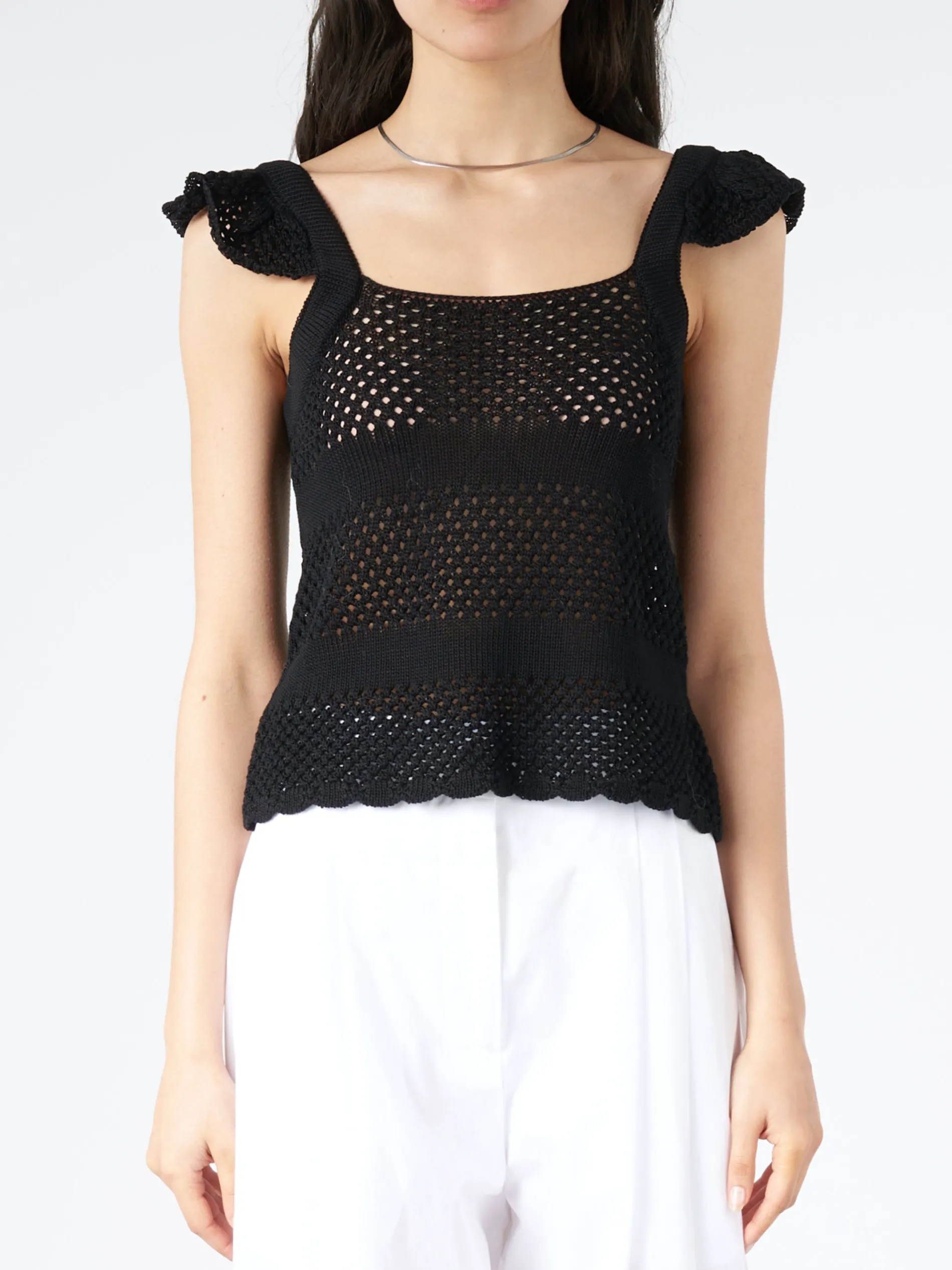 A.P.C. - Cathy Top in Black
