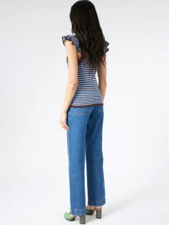 A.P.C. - Cathy Top in Brown