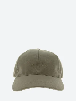 A.P.C. - Charlie Baseball Cap in Kaki