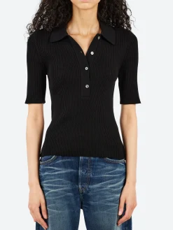 A.P.C. - Danae Polo in Black