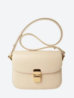 A.P.C. - Grace Small Bag in Cream