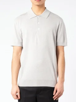 A.P.C. - Gregory Polo in Heather Light Grey