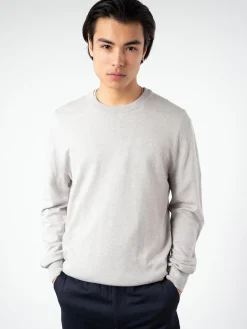 A.P.C. - Julio Sweater in Heather Light Grey